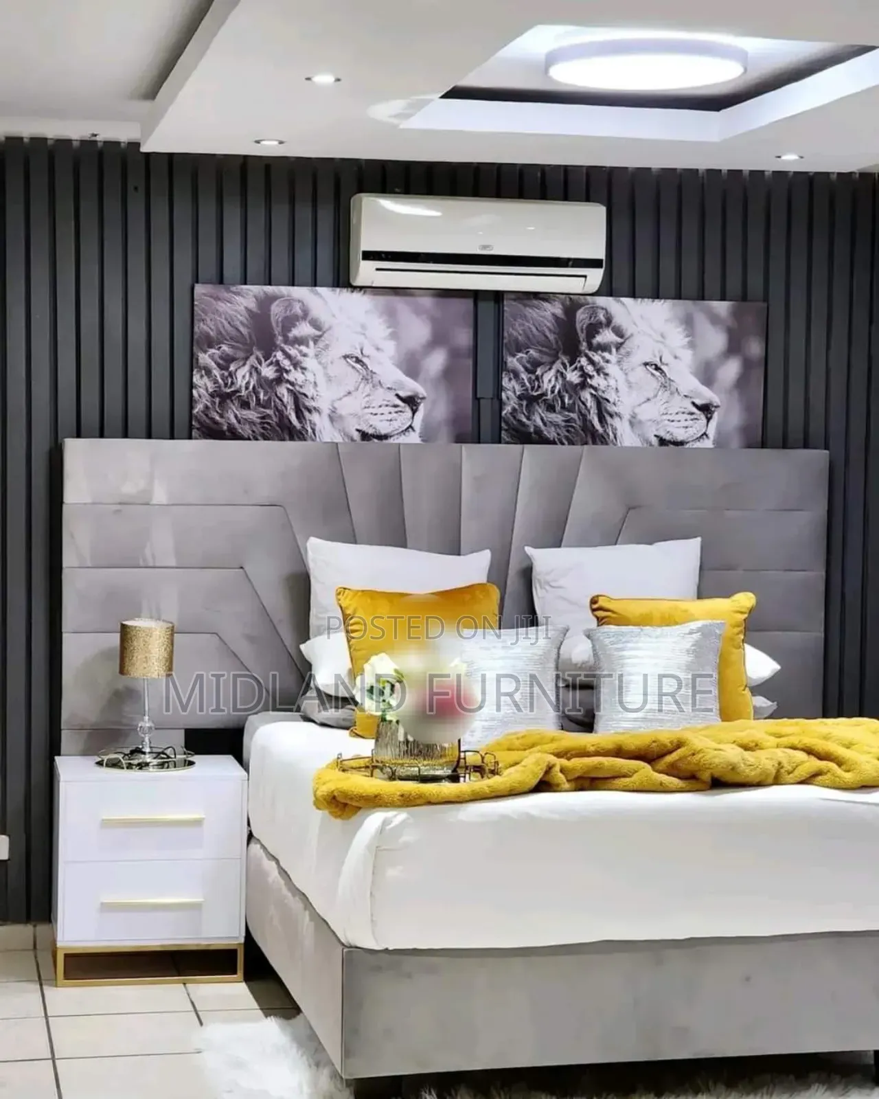 Fabric Modern Design Beds