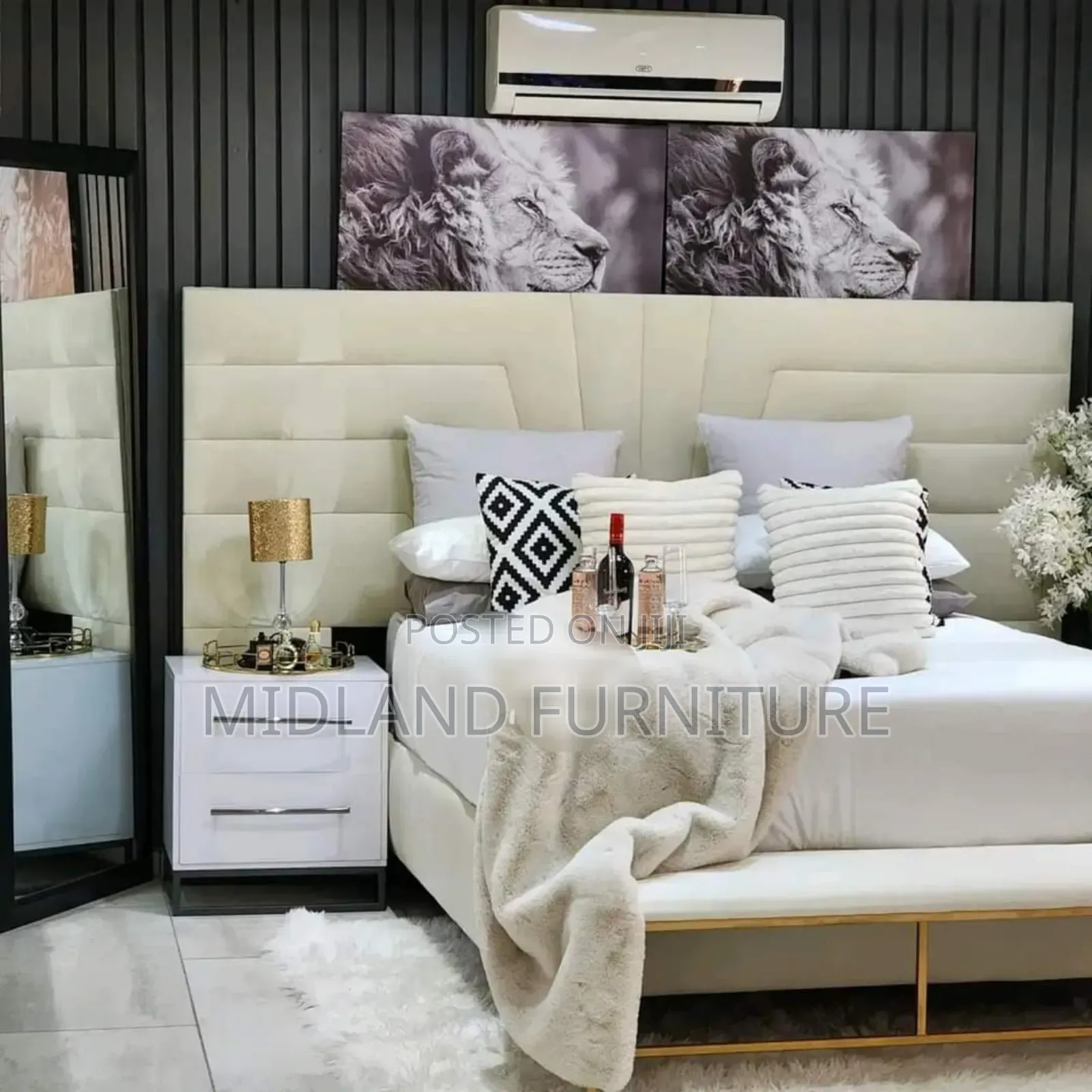 Fabric Modern Design Beds