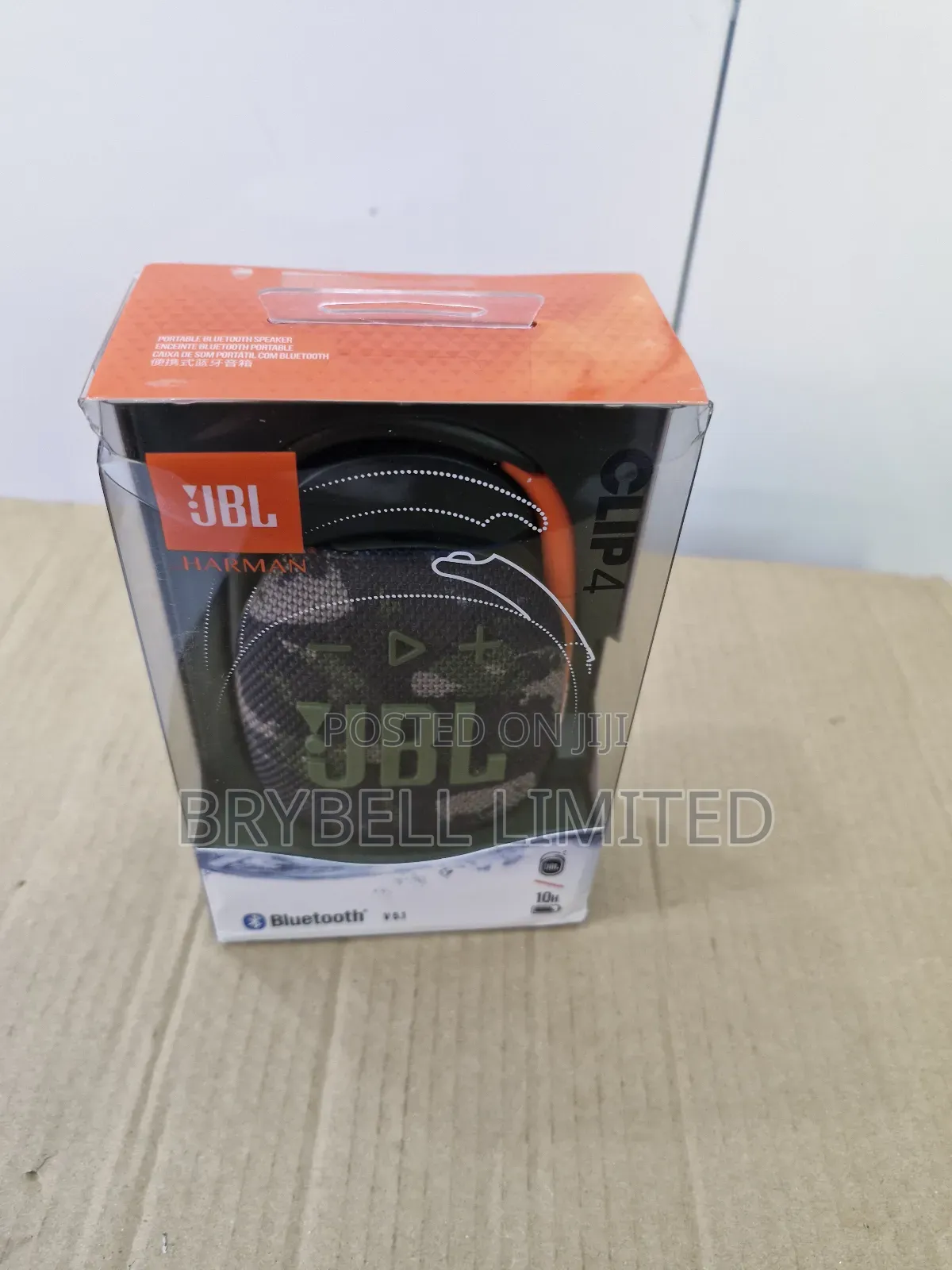 JBL Harman Clip 4 Potrtable Bluetooth Speaker