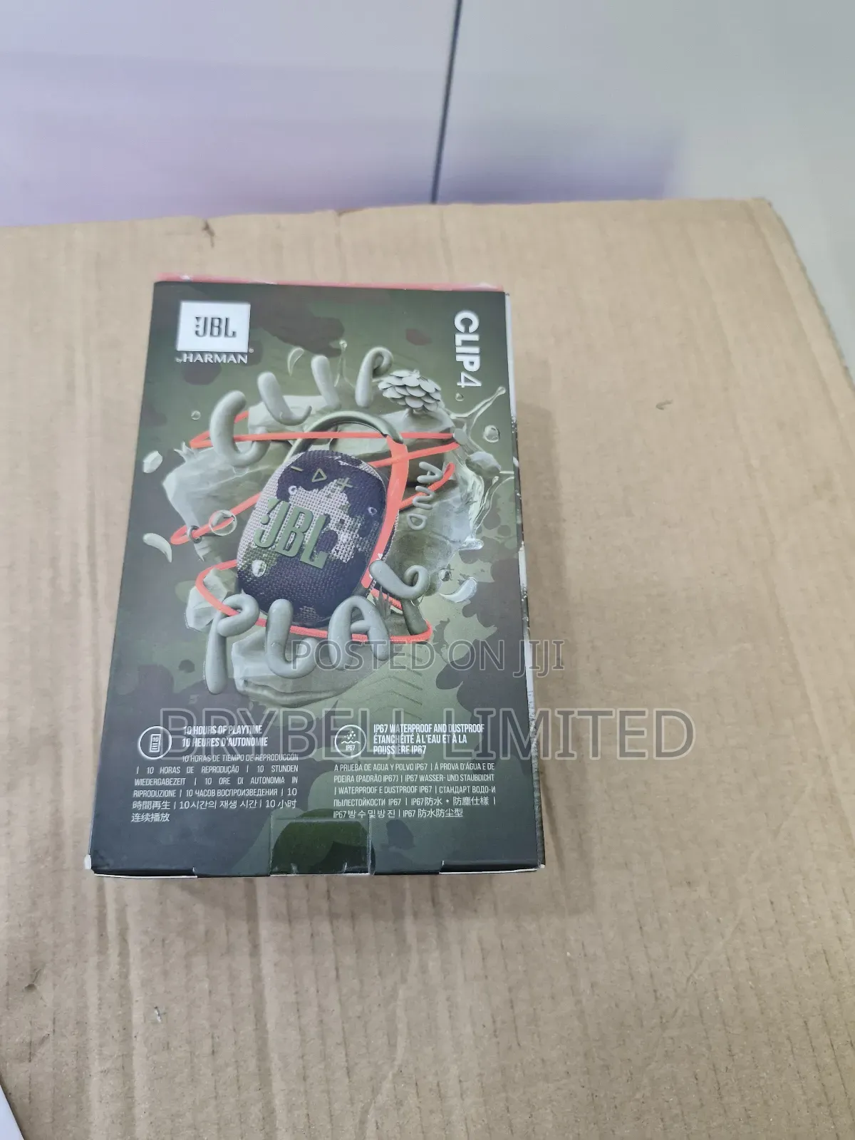 JBL Harman Clip 4 Potrtable Bluetooth Speaker