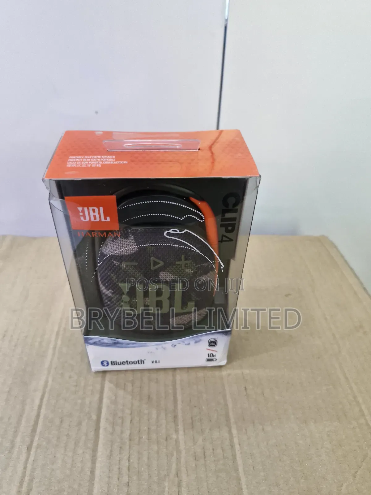 JBL Harman Clip 4 Potrtable Bluetooth Speaker