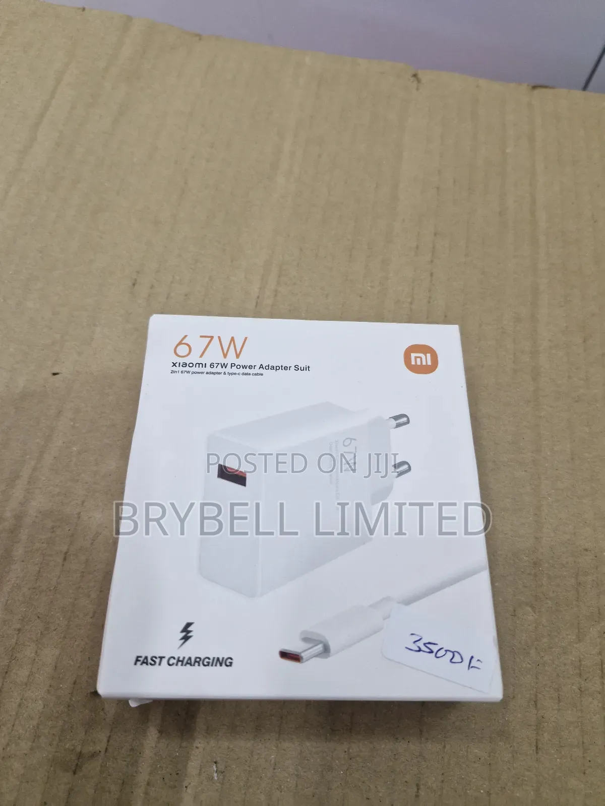 Redmi Xiaomi 67 Power Adapter Suit and Type C Data Cable