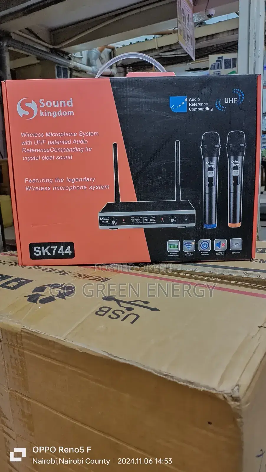Sk744 Wireless Microphone
