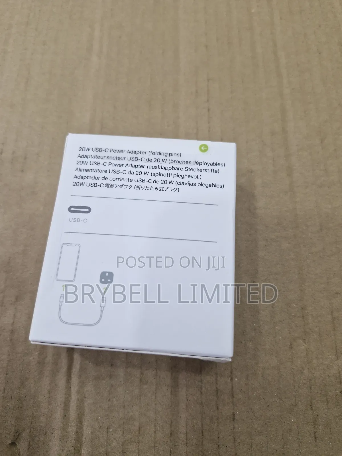 Apple 20watts Power Adapter Usb-C New