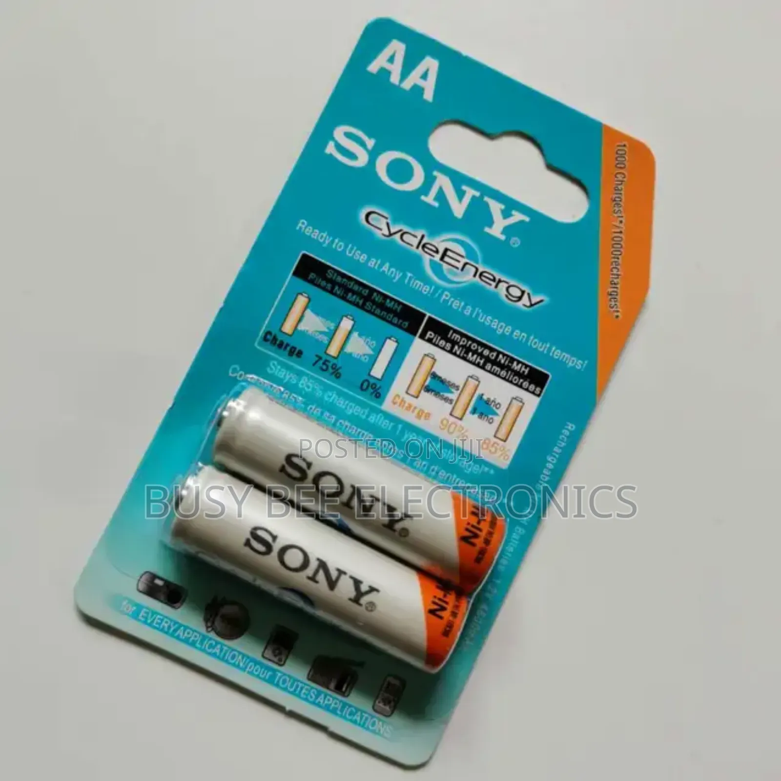 Cycle Energy Sony Rechargeable Battery