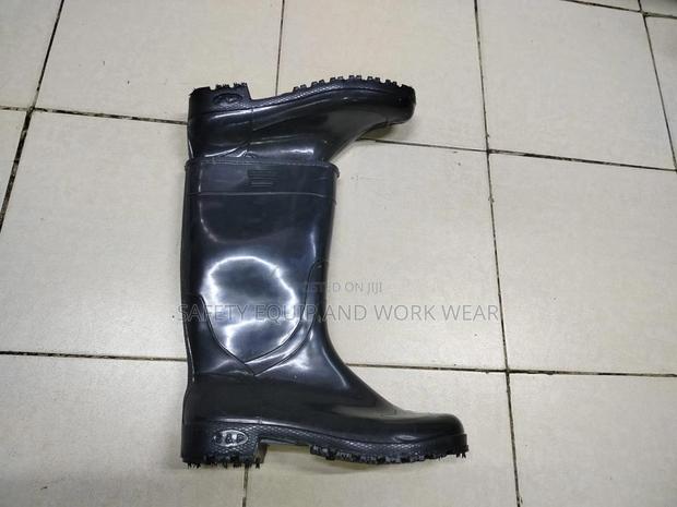 Light Black Gumboots