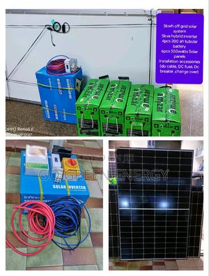 5kva Off Grid Solar System - main view