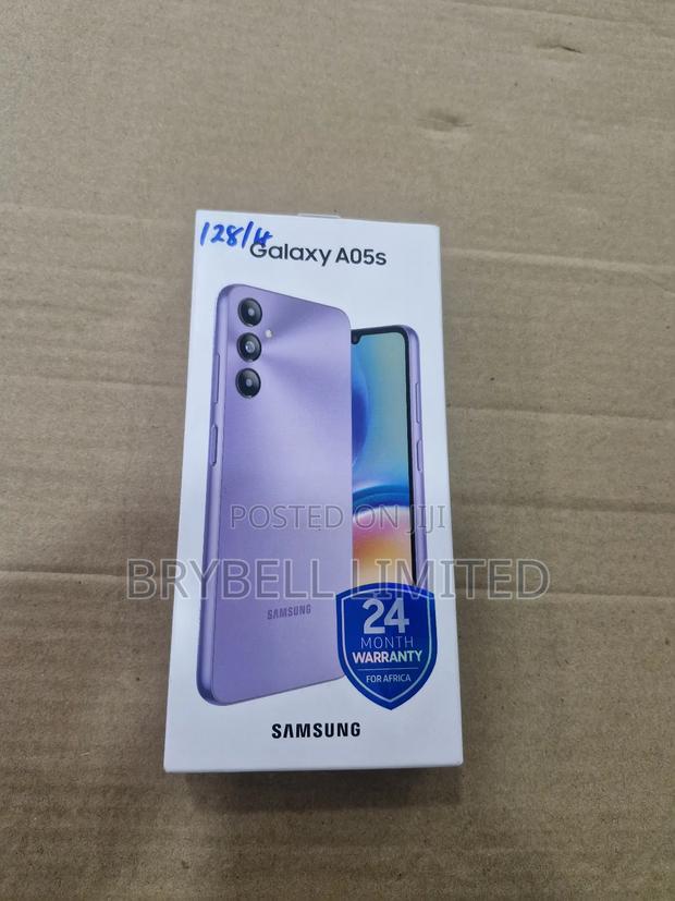 New Samsung Galaxy A05s 128 GB Purple - main view