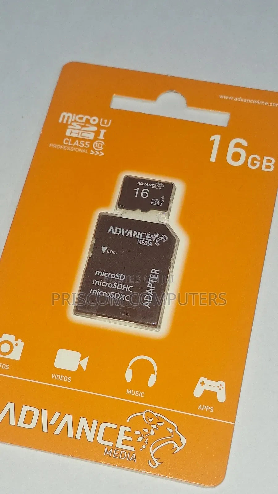 16gb Advance Microsd Memory Card With Reader