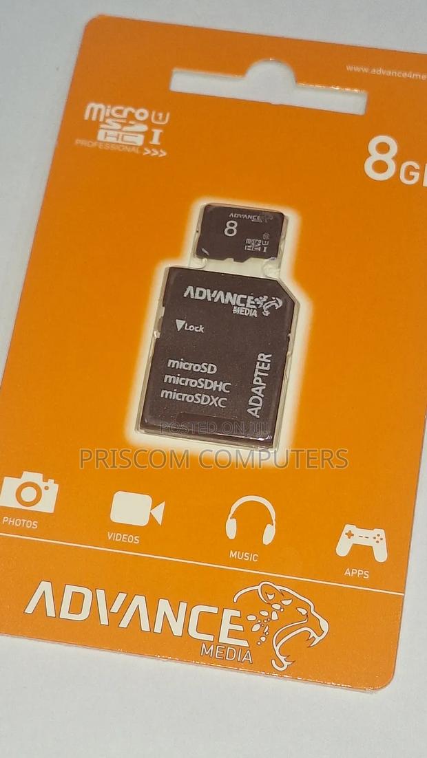 8GB Advance Microsd Memory Card With Reader - thumbnail 5