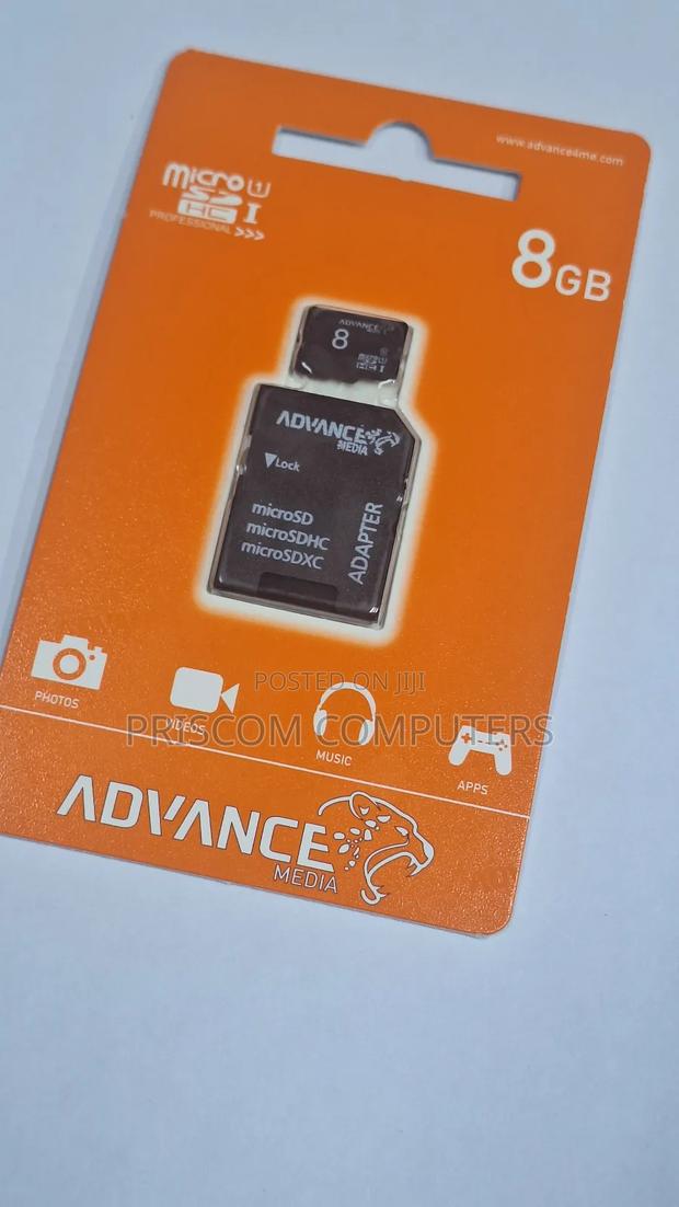 8GB Advance Microsd Memory Card With Reader - thumbnail 6