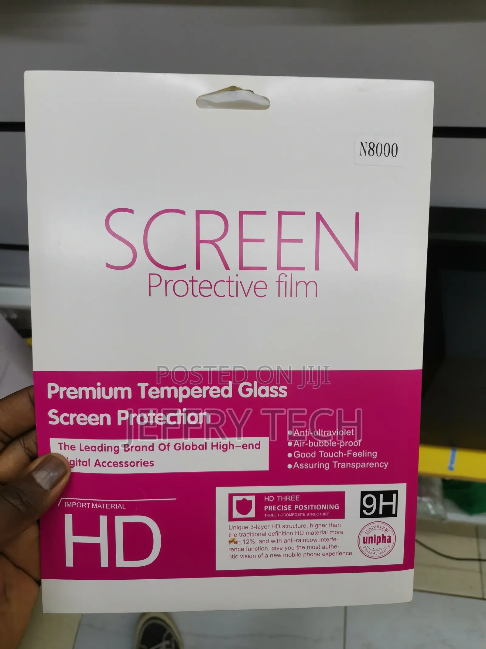 For Samsung Galaxy Note 10.1 N8000 Tempered Glass Screen Pro