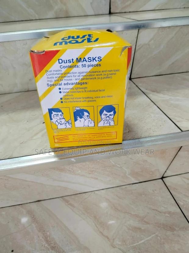 Yellow Box Taiwan Dust Masks - main view