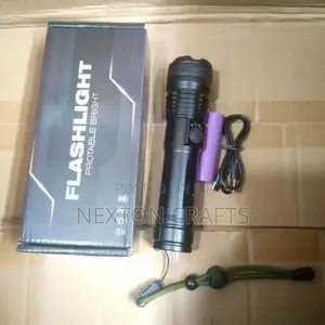 Portable Flashlight Rechargeable Torch