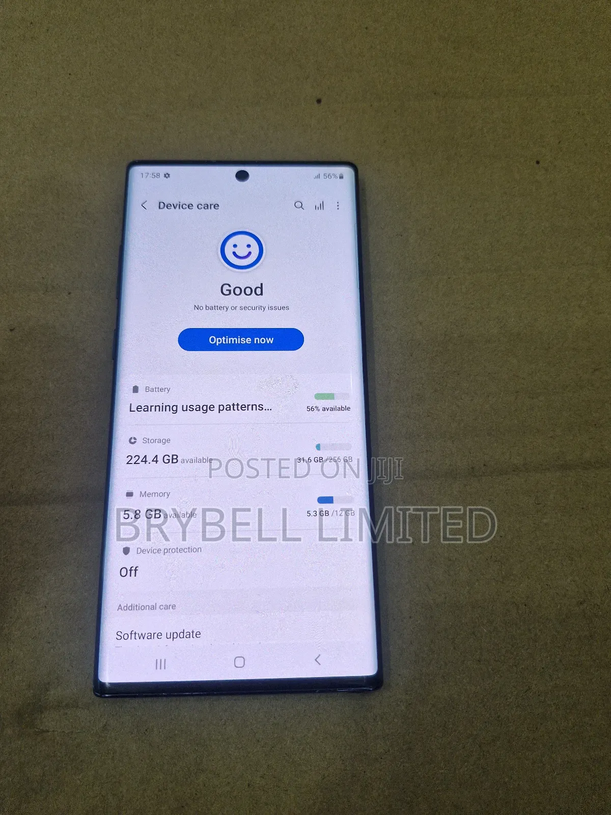Samsung Galaxy Note 10 Plus 256 GB Blue