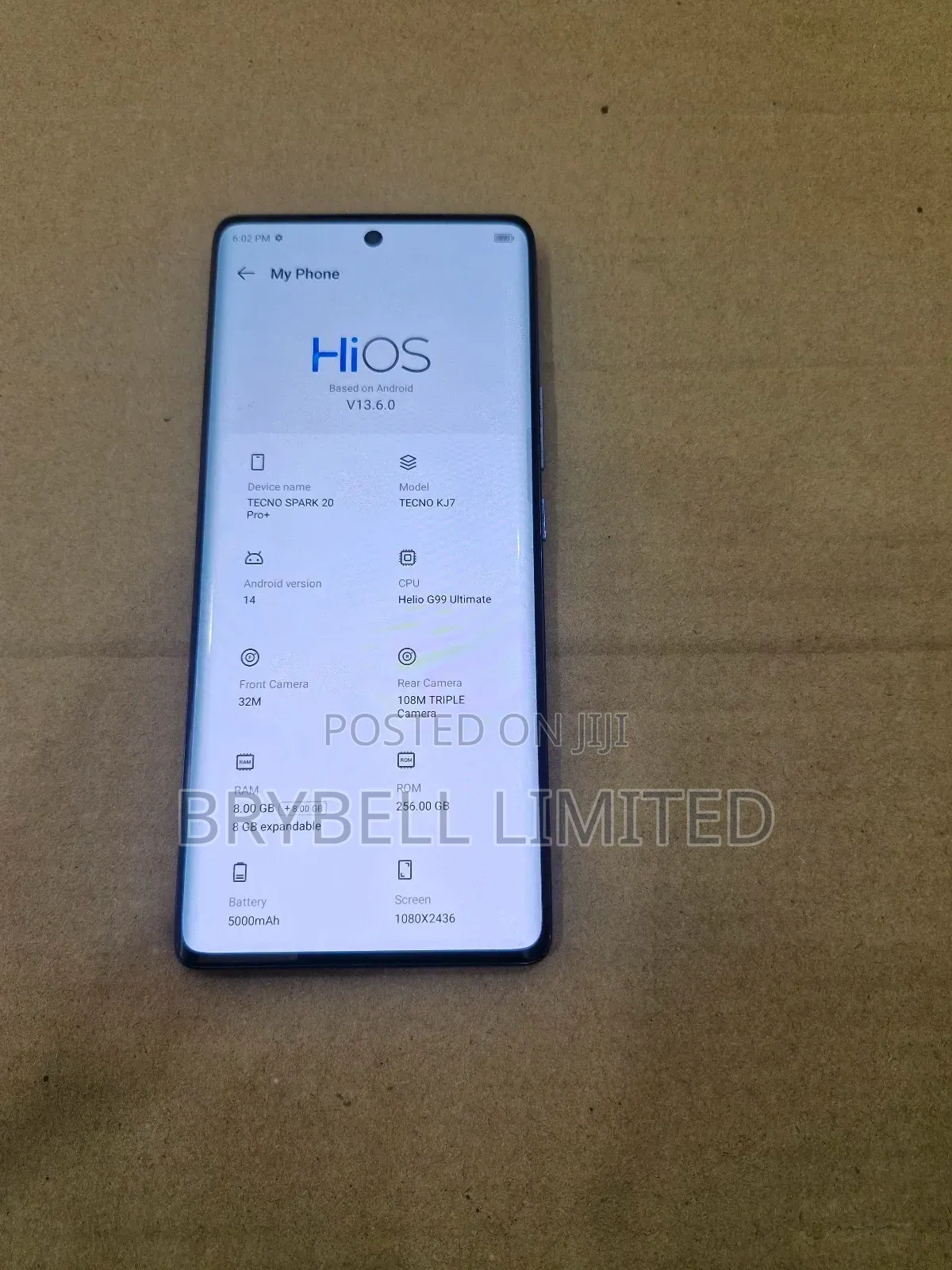 Tecno Spark 20 Pro Plus 256 GB Gray