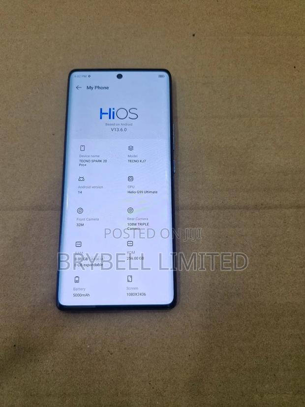 Tecno Spark 20 Pro Plus 256 GB Gray - thumbnail 4