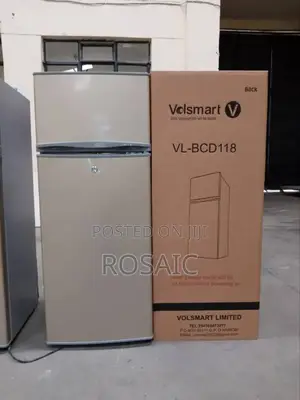 *Volsmart 138litres Double Door Fridge
