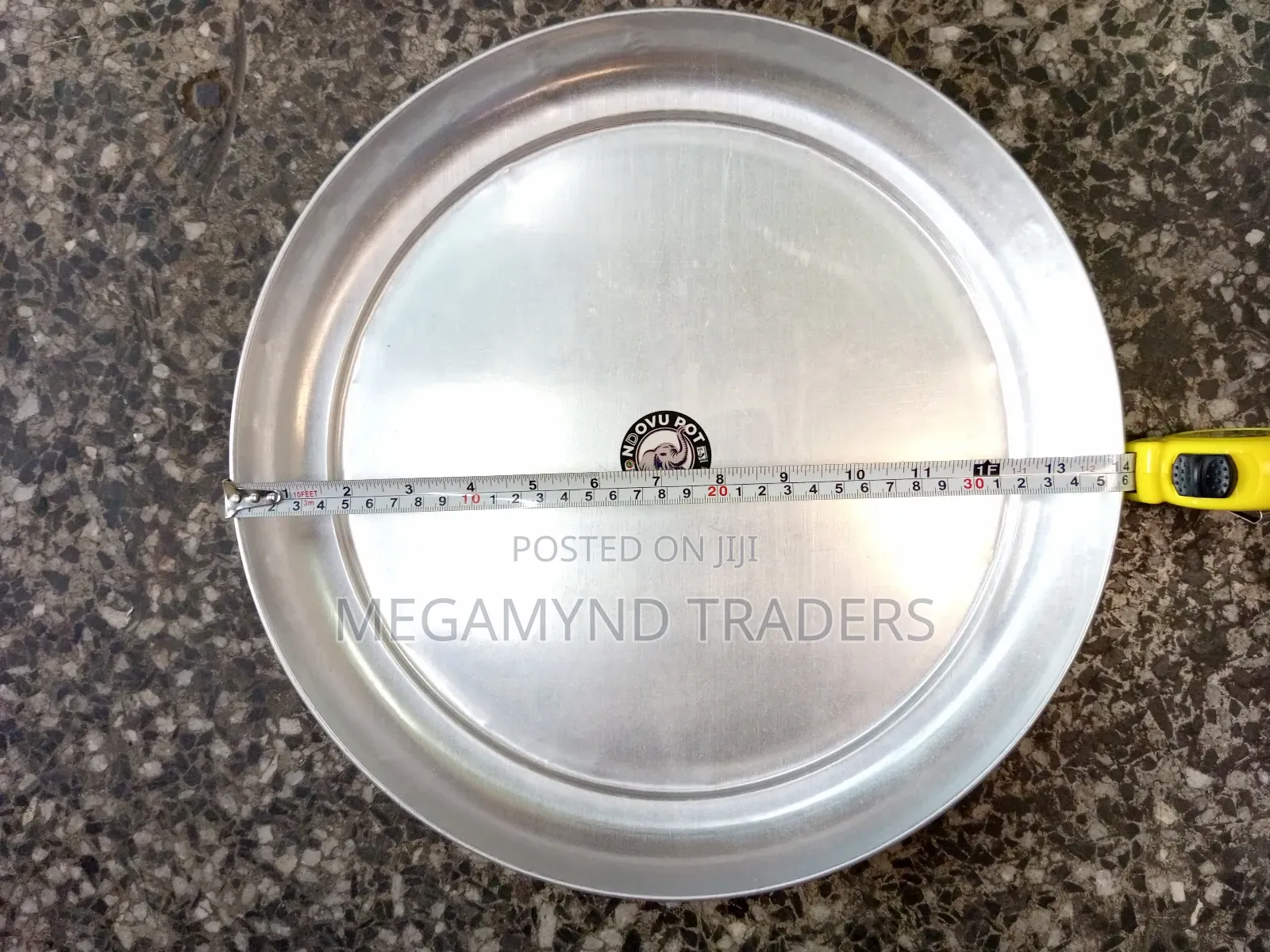 Aluminium Tray 36cm/Serving Meat Plate Aluminium 14inch