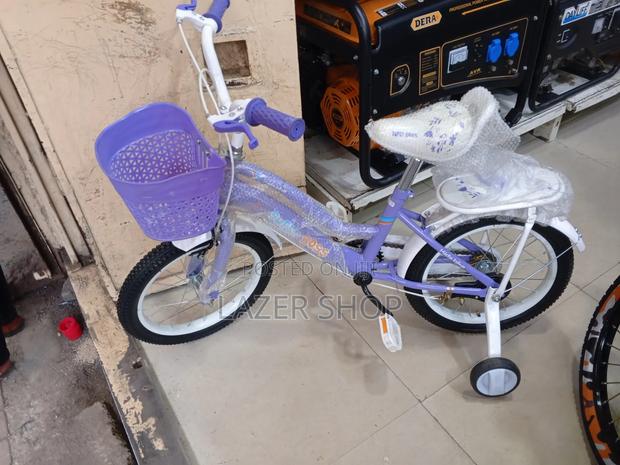 Purple Kids Bicycle 16 - thumbnail 3