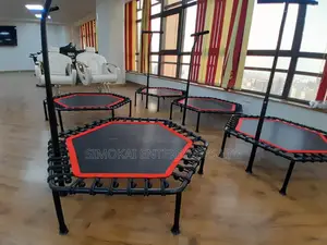 Hexagonal Commercial Gym Trampoline