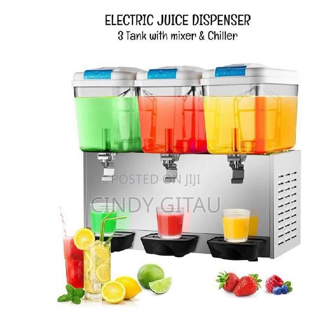 3 Tank Juice Dispenser