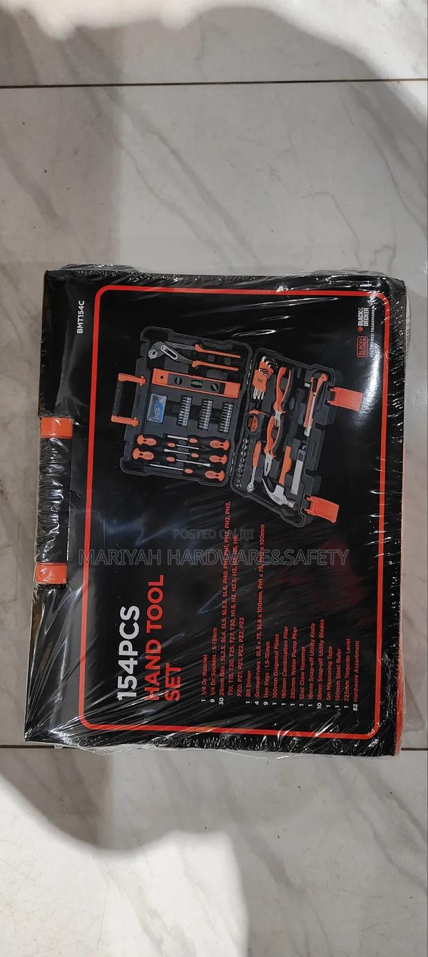 Tool Set 154 PCS Black and Decker - thumbnail 2