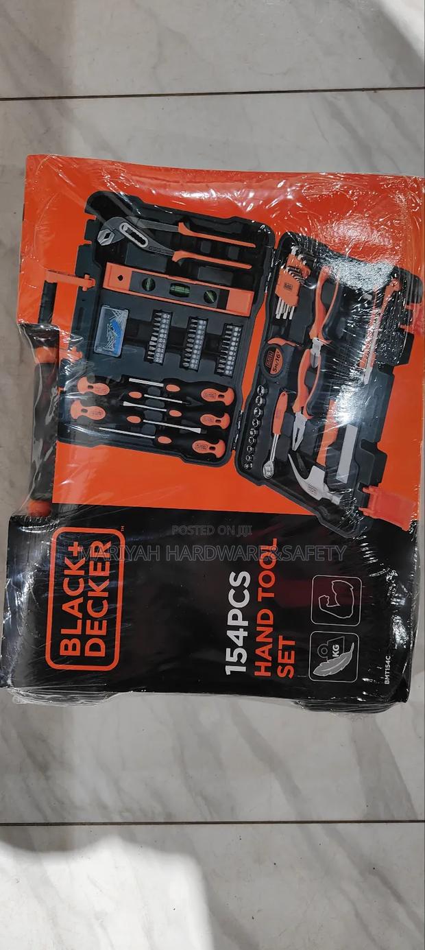Tool Set 154 PCS Black and Decker - main view