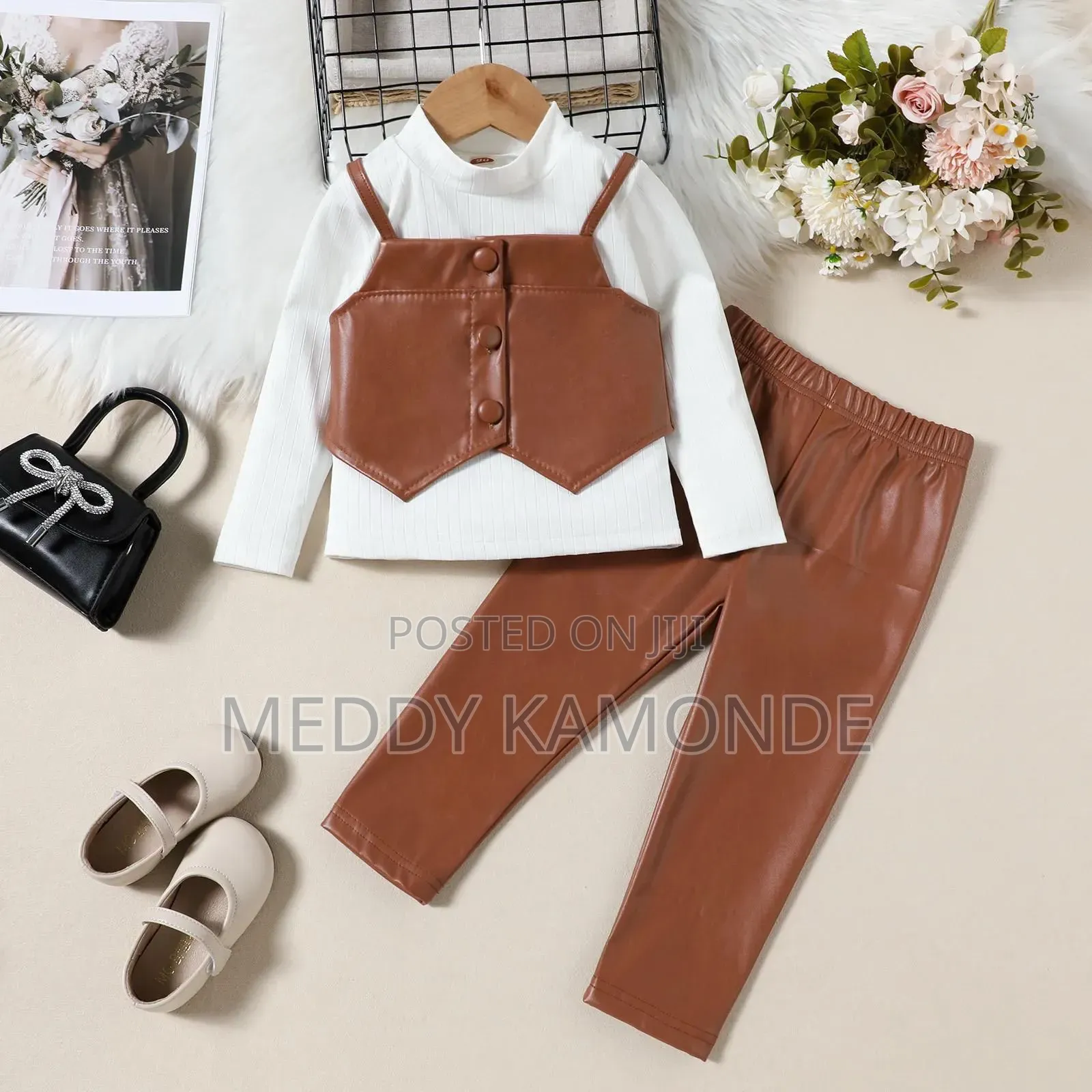 2pc Kids Trouser/Skirt Set