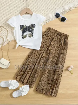 2pc Kids Trouser/Skirt Set
