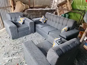3,1,1 Grey 5seater Sofa Set