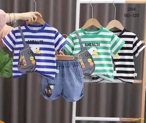 Stripe T-Shirt+Shirt