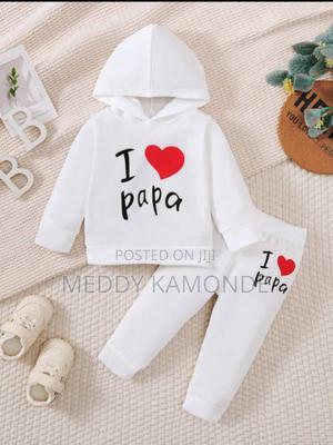 Unisex Kids White Tracksuit - thumbnail 2