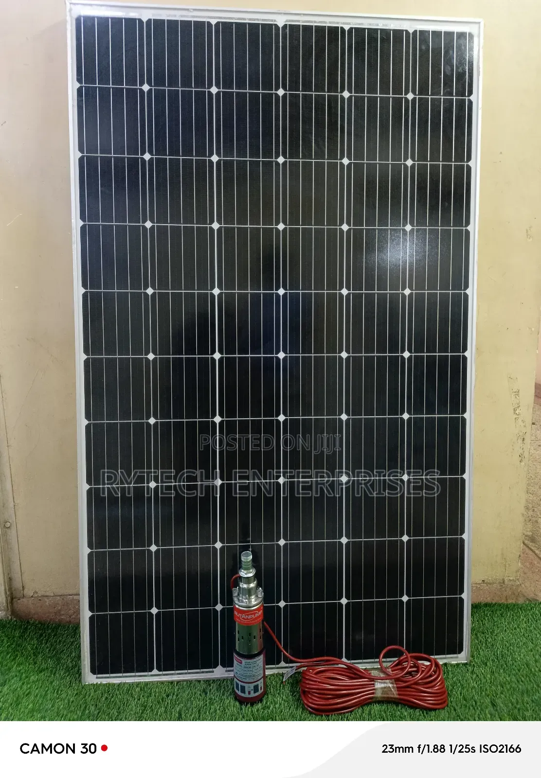 Solar Pump 24v, and 250 Watts Solar Panel