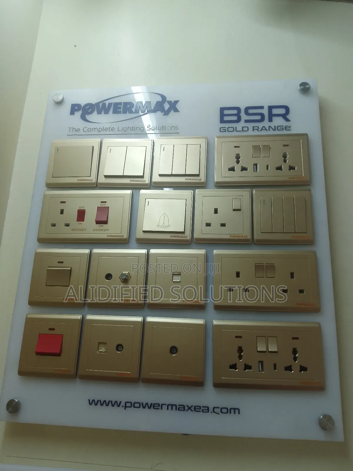 Powermax Sockets and Switches