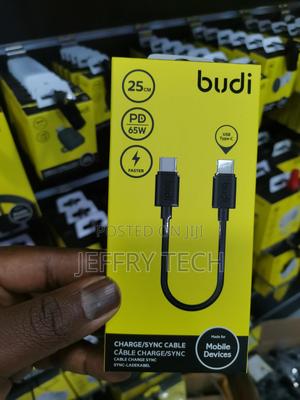 25cm 65W PD USB Type C-C Charge Data Cable - thumbnail 2