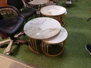 2pc Marble Coffee Table