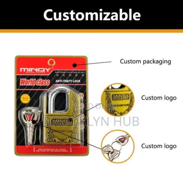 60mm Mindy ATI Theft Padlock