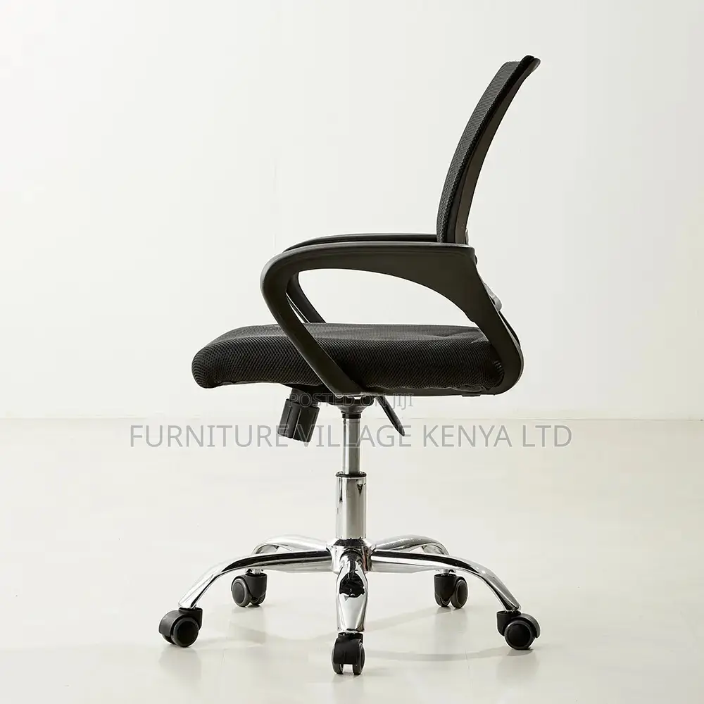 Office Chair; Mid-Back Swivel Mesh Home Office Seat