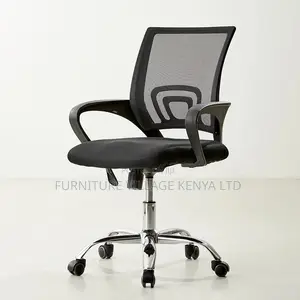 Office Chair; Mid-Back Swivel Mesh Home Office Seat