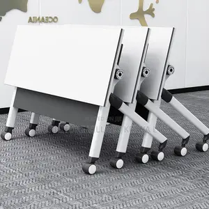 Versatile Flip-Top Conference Tables, Portable and Foldable