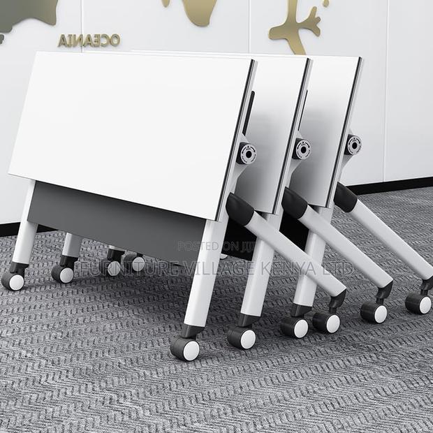 Versatile Flip-Top Conference Tables, Portable and Foldable