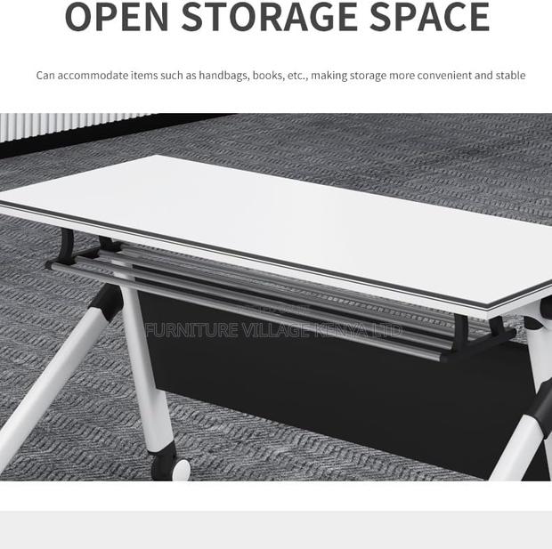 Versatile Flip-Top Conference Tables, Portable and Foldable - thumbnail 6