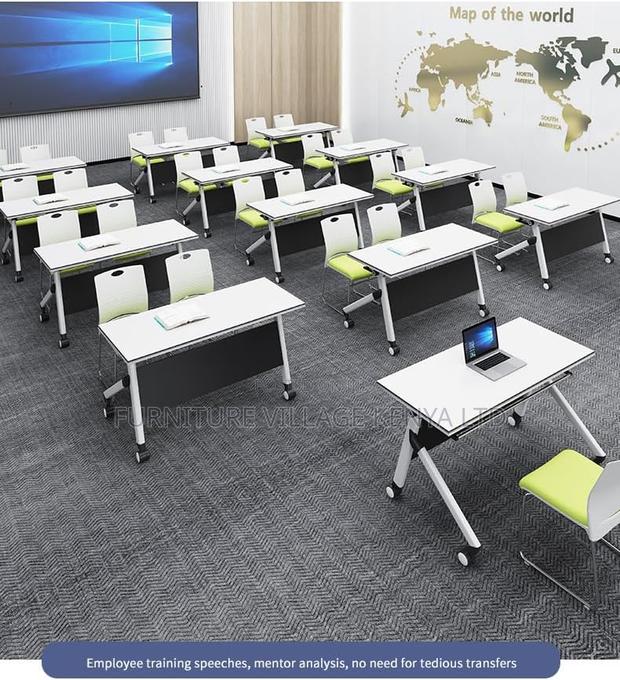 Versatile Flip-Top Conference Tables, Portable and Foldable - thumbnail 8