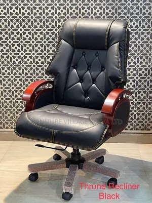 Office Chair -Director's Executive Office Seat in Black