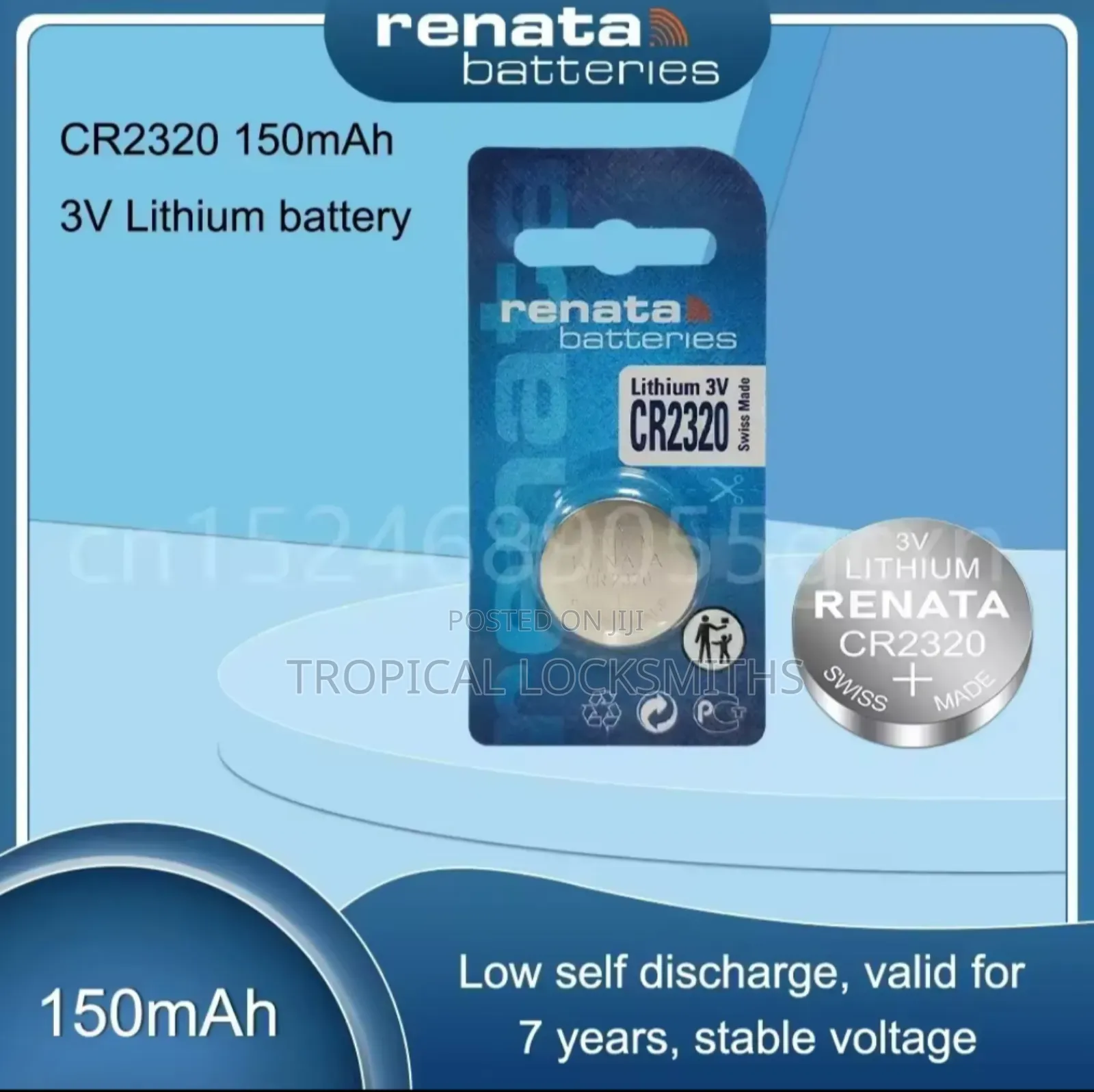 Cr2320 Batteries (Renata)