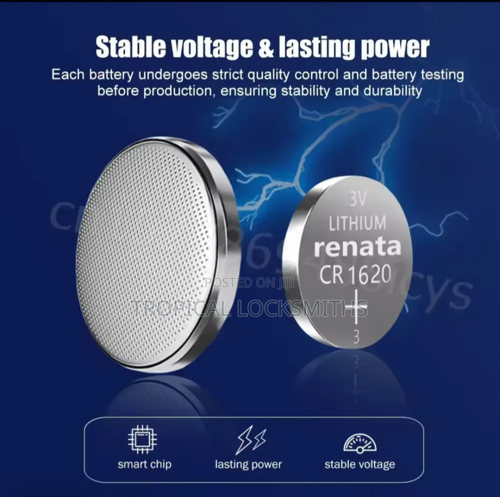 CR 1620 Batteries(RENATA)