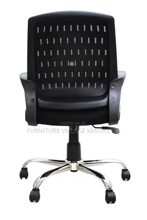 Ergonomic Office Chair; Mid-Back Swivel Task Seat