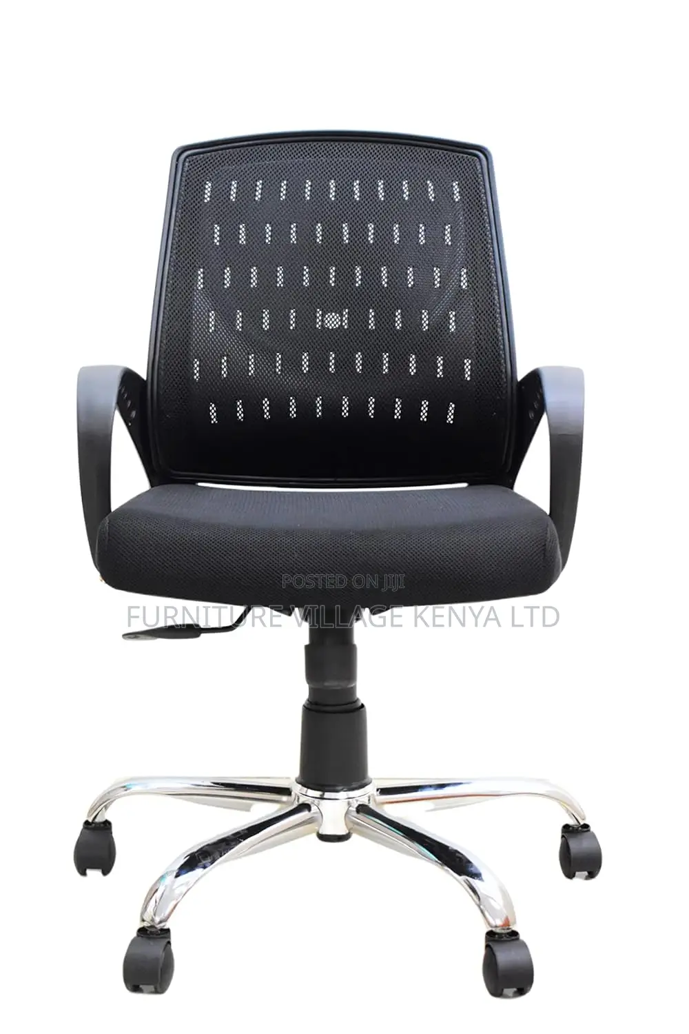 Ergonomic Office Chair; Mid-Back Swivel Task Seat