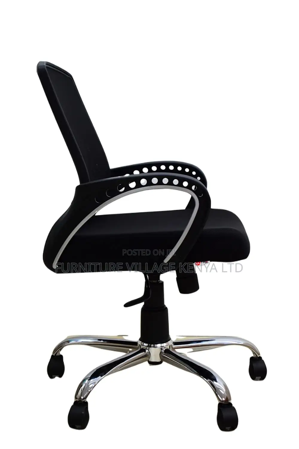 Ergonomic Office Chair; Mid-Back Swivel Task Seat